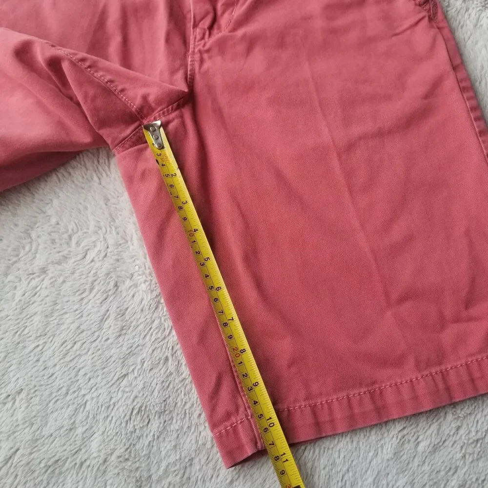 American Eagle Chino Shorts Men's 29 Faded Red Jean 11